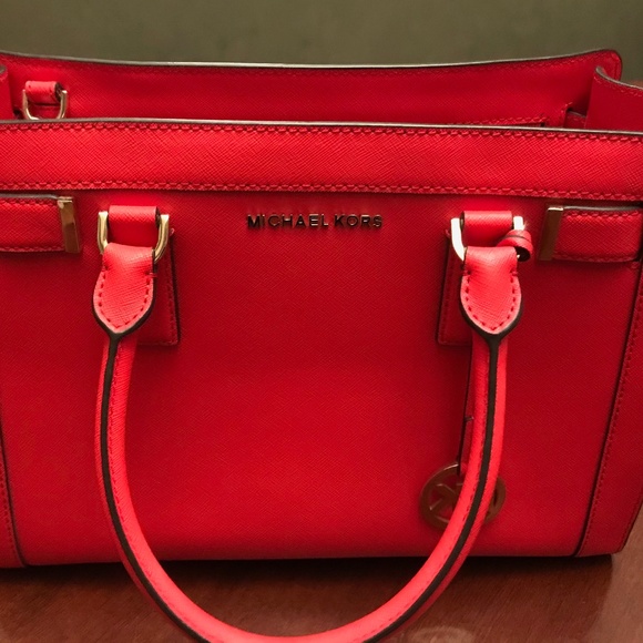 Michael Kors Avril Small Top Zip Leather Satchel - Macy Michael Kors Pink Leather Satchel